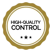 High Quality Control Badge, for portuguese furniture manufacturers